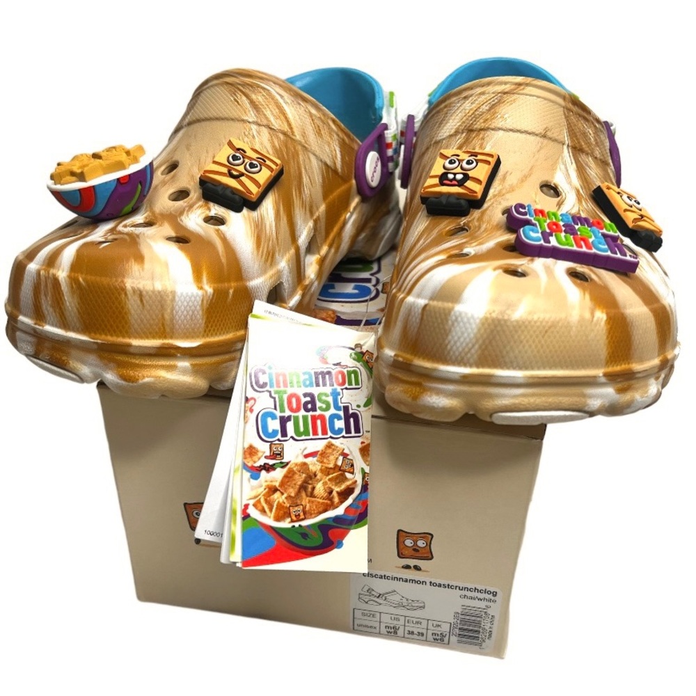 CROCS Cinnamon Toast Crunch M6/W8 - Picture 11 of 16